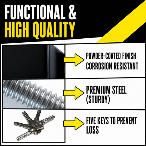 Heavy-Duty Bolt-On Shipping Container Lock Box