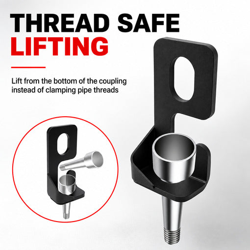 Heavy-Duty Well Pump Pipe Elevator Puller Tool