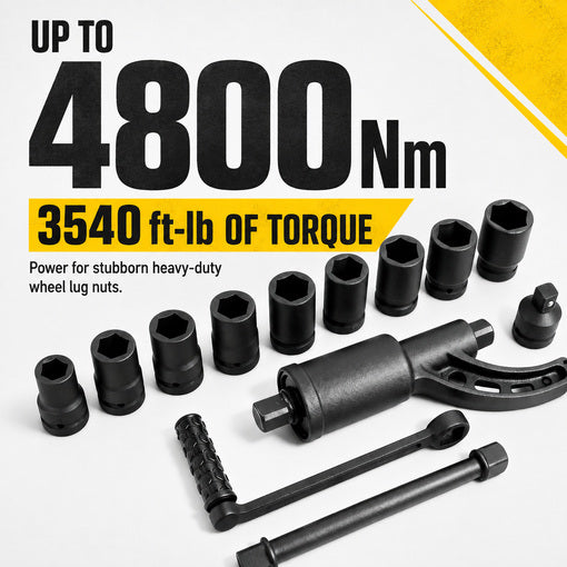 1" Drive Heavy-Duty Torque Multiplier Wrench Set