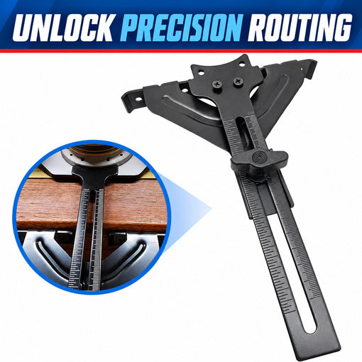 Quick Router Edge Guide for Fixed Base Compact Router
