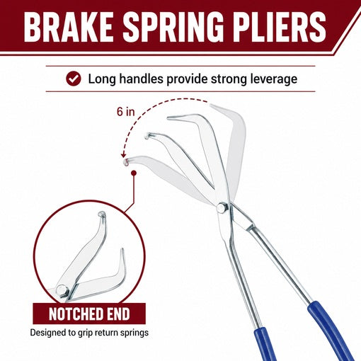 8-Piece Drum Brake Tool Kit