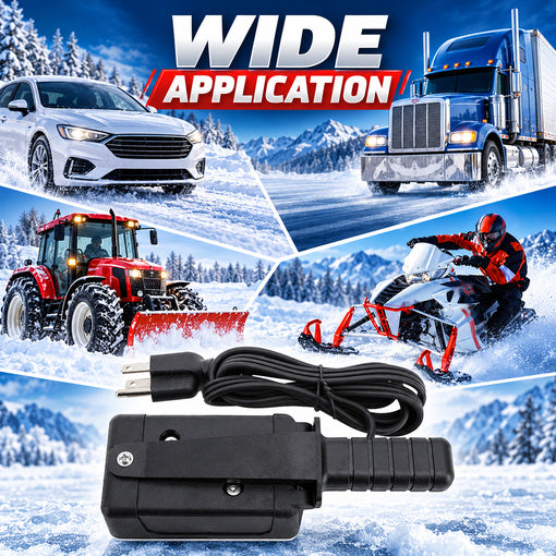 200W Magnetic Engine Block Heater for Car Truck Tractor