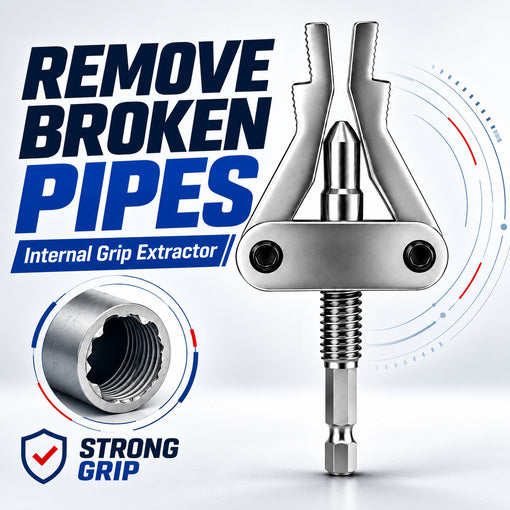 2-Pack Broken Pipe Thread Extractor Tool
