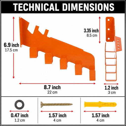 Bolt-On Chainsaw Chain Hanger