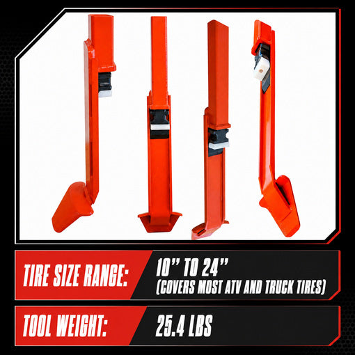 10"-24" Universal Truck Tire Impact Driven Demount Tool