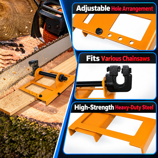 Portable Chainsaw Vertical Wood Cutting Tool