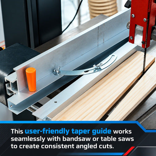 Table Saw Tapering Jig for Angle Cutting