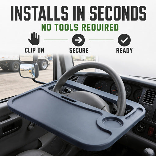 Truck Multifunctional Steering Wheel Desk