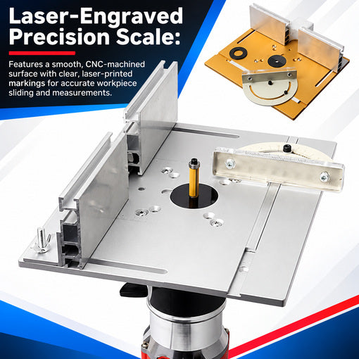 Router Table Insert Plate Set