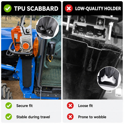 20-Inch Tractor/Mower/ATV/UTV Chainsaw Carrier Kit