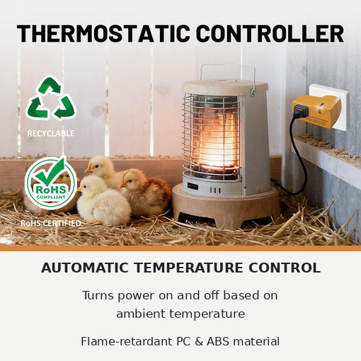 2-Pack Thermostatically Controlled Outlet Freeze Protection Switch