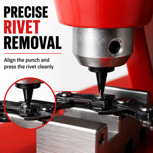 Chainsaw Chain Breaker and Rivet Tool Kit