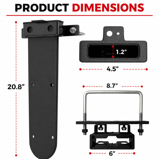 20-Inch Tractor/Mower/ATV/UTV Chainsaw Carrier Kit