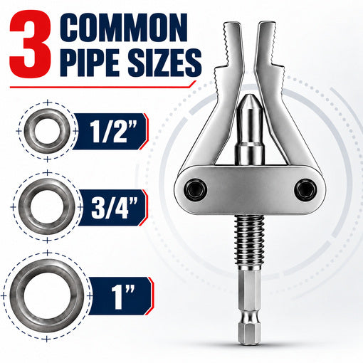 2-Pack Broken Pipe Thread Extractor Tool