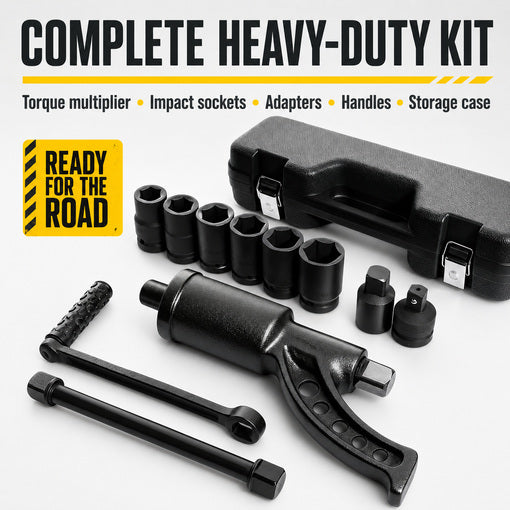 1" Drive Heavy-Duty Torque Multiplier Wrench Set