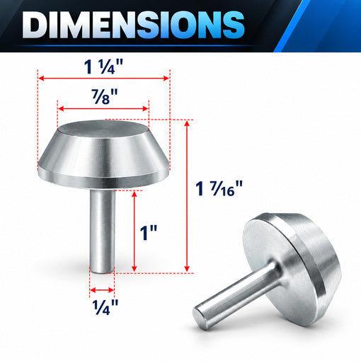 3PCS Router Subbase Centering Pin & Cone Set