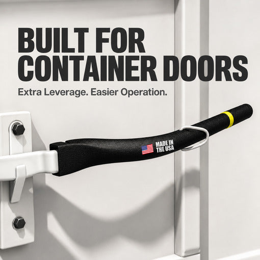 Multi-functional Shipping Container Doors Leverage Bar
