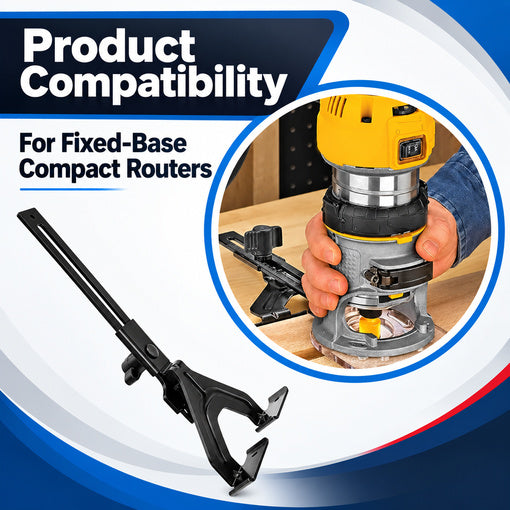 Router Edge Guide for Fixed Base Compact Router