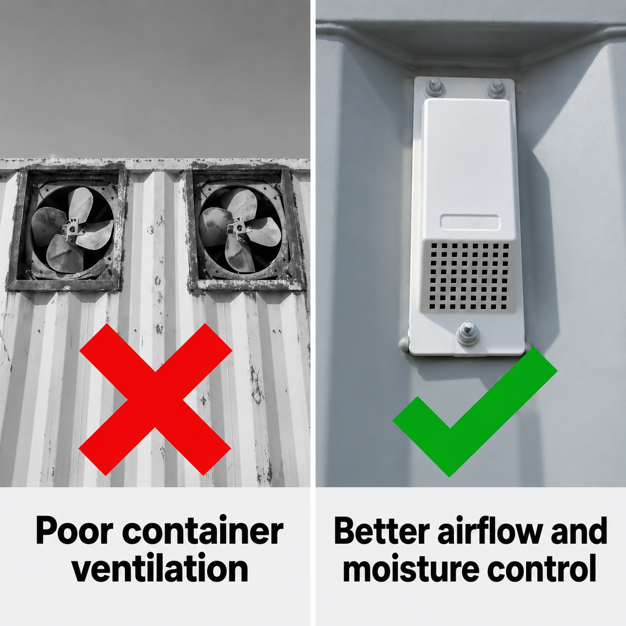 6pcs Shipping Container Air Vent Kit for Freight Trucks