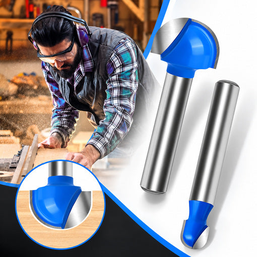 8PCS Core Box Router Bit Set