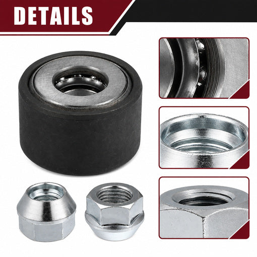 Universal Wheel Stud Installer Tool with 3/4-Inch Hex Wheel Lug Nuts