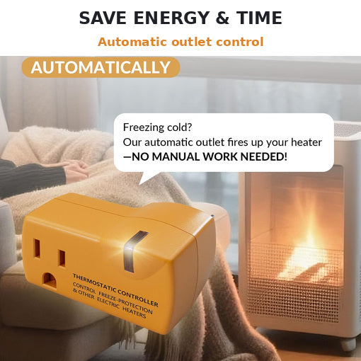 2-Pack Thermostatically Controlled Outlet Freeze Protection Switch