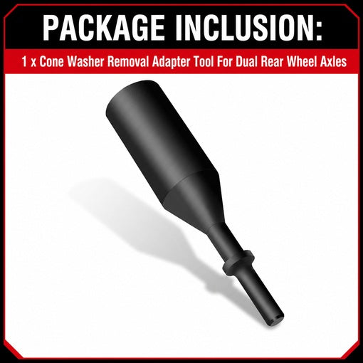 Cone Washer Removal Adapter Tool For Dual Rear Wheel Axles