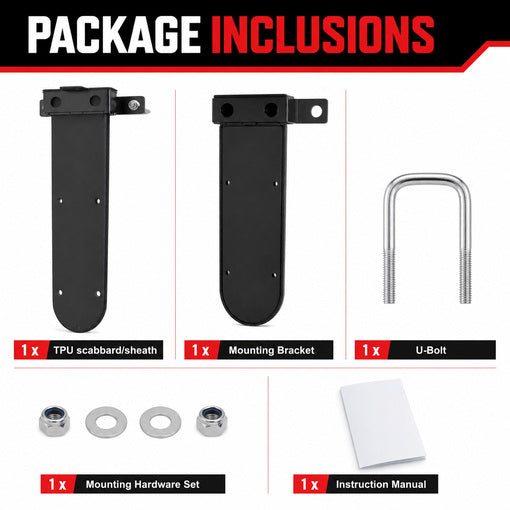 20-Inch Tractor/Mower/ATV/UTV Chainsaw Carrier Kit