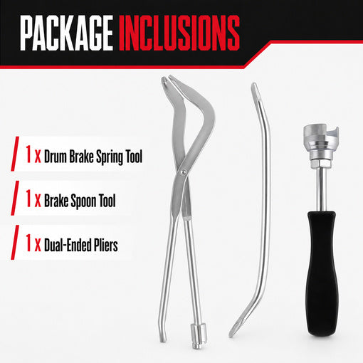3-in-1 Drum Brake Tool Set