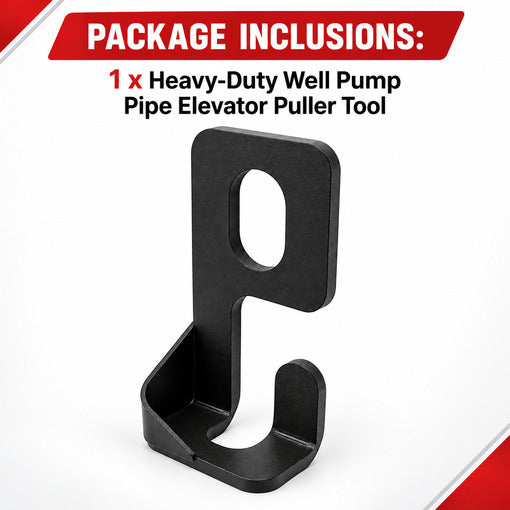 Heavy-Duty Well Pump Pipe Elevator Puller Tool