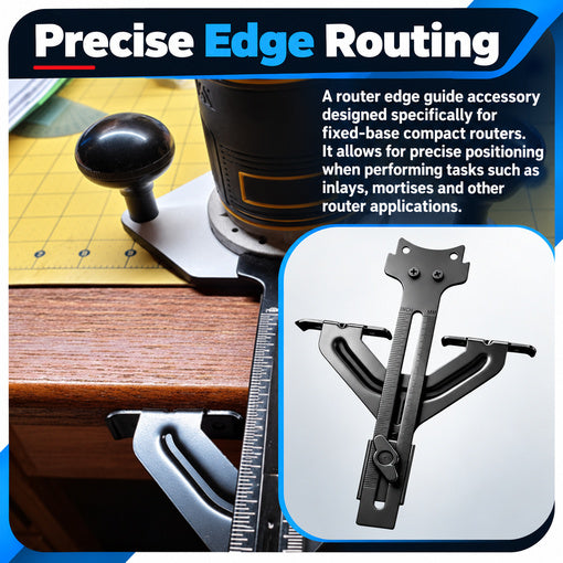 Router Edge Guide for Fixed Base Compact Router