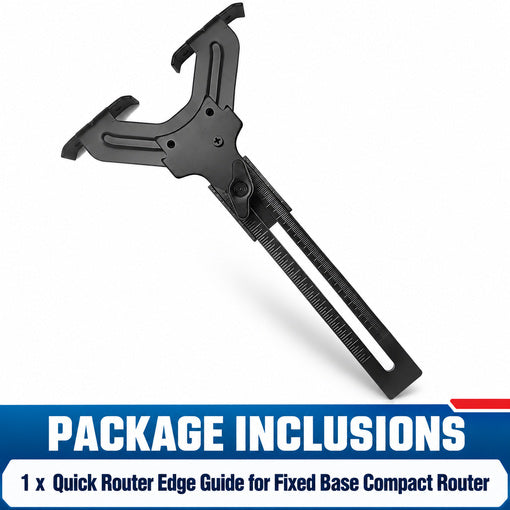 Quick Router Edge Guide for Fixed Base Compact Router