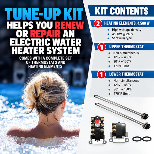 Electric Water Heater Tune-Up Kit