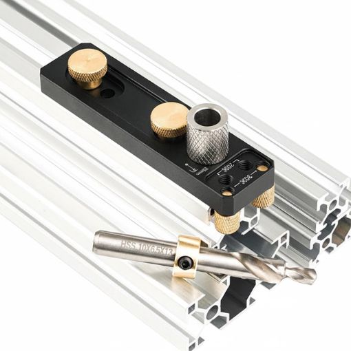 Aluminum Extrusion Profile Drill Guide