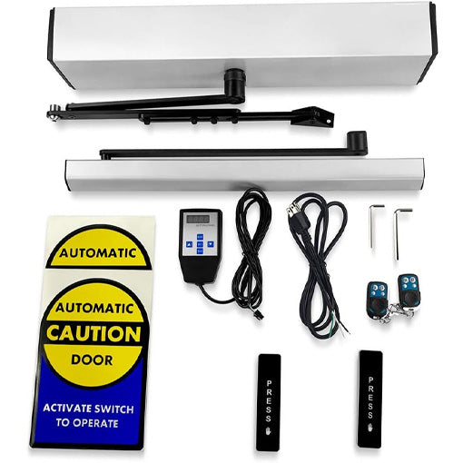 Automatic Swing Door Opener with Wireless Push Button