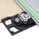 Compact Adjustable Angle Track Saw Square