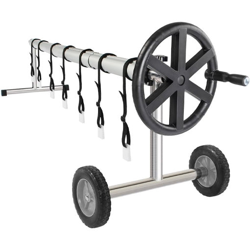 Inground Pool Cover Reel Set