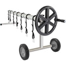 Inground Pool Cover Reel Set