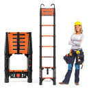 One-Step Collapsible 12.5FT Telescoping Ladder