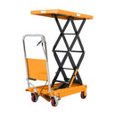 Hydraulic Double Scissor Lift Table Cart