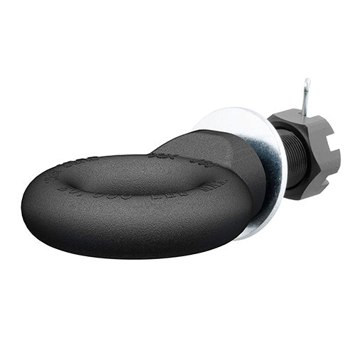 Pintle Hitch Lunette Ring with Swivel Castle Nut