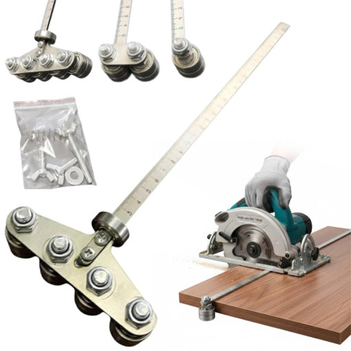 Quick Adjust Circular Saw Guide Rail