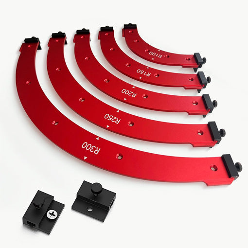 Router Radius Jig & Corner Routing Guide Set