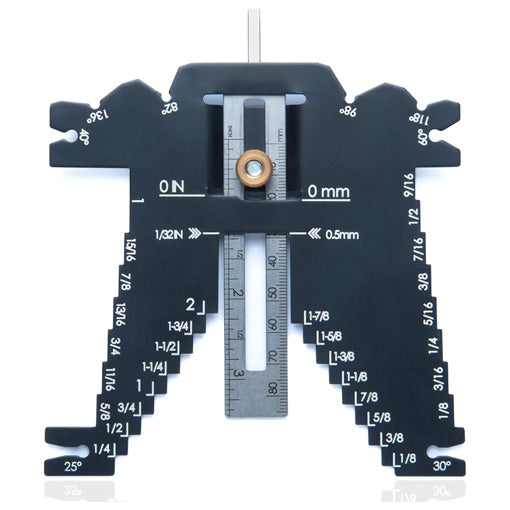 Universal 5-in-1 Step Depth Gauge for Woodworking