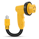 RV 30 Amp to 110 Adapter with Locking Connector