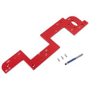 Invisible Embedded Handle Slotting Template