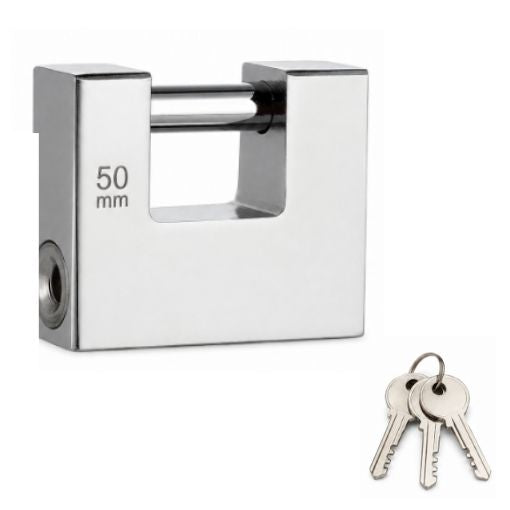 Heavy-Duty Shipping Container D-Shaped Padlock