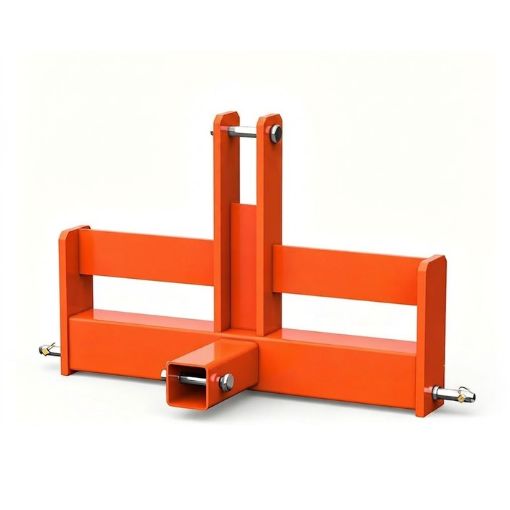 3-Point Hitch Receiver with Suitcase Weight Brackets