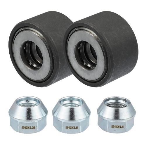 Universal Wheel Stud Installer Tool with 3/4-Inch Hex Wheel Lug Nuts