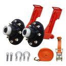 Shipping Container 8-Lug Wheel Axle Kit